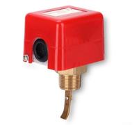 Sensor de interruptor de flujo de paleta HFS-15/20, carcasa ABS, temperatura de funcionamiento de 0 a 100 °C, clasificación de presión de 10 bares, salida SPDT, para monitoreo de flujo de agua y