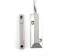 Sensor de interruptor de lengüeta para puerta de garaje, interruptor de alarma magnético normalmente abierto y normalmente cerrado para seguridad industrial, carcasa de aleación de zinc, 106 x 38 x 10