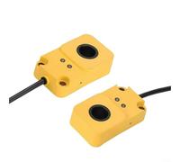 Sensor de interruptor de proximidad para detección precisa de metales, respuesta de alta velocidad, sensibilidad ajustable con LED, diseño clasificado IP67, protección contra sobretensiones y