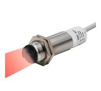 Sensor de interruptor fotoeléctrico reflectante difuso de CDD-40N, detección infrarroja ajustable de 10-40cm, NPN, 24 V CC, cuatro cables, 12V