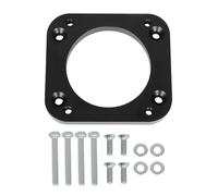 Sensor de la posición del acelerador Adaptador de cuerpo del acelerador compatible con BMW M54B30 M50B25 Adaptador de colector de admisión M50 M54 Escape de motor Válvula de mariposa