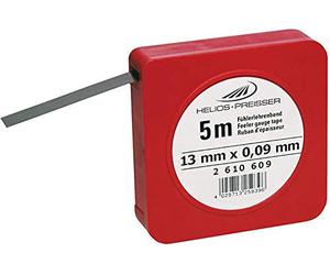 Sensor de lecciones cinta/de calibre 0,1 mm 12,7 x 5000 mm, peso: 0.18