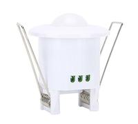 Sensor de luz Empotrado a 360 ¡ã, Interruptor de Sensor de Movimiento PIR infrarrojo autom¨¢Tico con retraso de Tiempo para luz de Techo