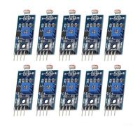 Sensor de luz montado en PCB 10PCS con salida digital para uso en circuitos de adquisición de datos y redes de sensores