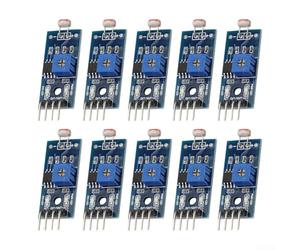 Sensor de luz montado en PCB 10PCS con salida digital para uso en circuitos de adquisición de datos y redes de sensores