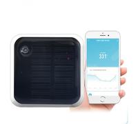 Sensor de luz solar, detector de brillo impermeable para exteriores para Tuya para automatización inteligente del hogar Zigbee, mide la intensidad de la luz ambiental
