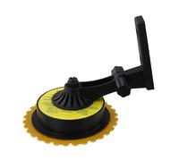 Sensor de luz y lluvia 2 en 1 con batería de carga solar de 3.7 V 1300 mAh, IPX6 resistente a la intemperie para puerta de enlace del hogar (amarillo/negro)