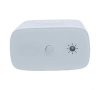 Sensor de luz Zigbee resistente al agua IP67, sensor de brillo inteligente para automatización de cortinas e iluminación, para control de aplicación tuya, exterior jardín balcón, color blanco
