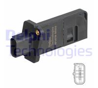 Sensor de Masa Aire DELPHI para Ford Focus Sedán ( Cge )( 2018- >) 1,5-70kw 95cv