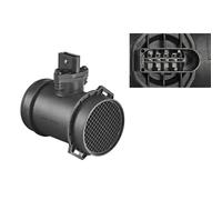 Sensor de Masa de Aire 12V VALEO 5 Pines Heißfilmmassensensor D-Form