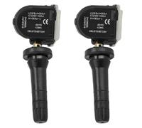 Sensor de monitor de presión de neumáticos ABS para Opel Adam 2012-2017 13506028 TPMS reemplazo directo OEM 13594222 negro 1/2/4 paquete de instalación compatible con Ampera Antara Corsa (1 unidad)