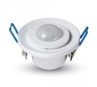 1 pz PIR Ceiling Sensor with Moving Head White