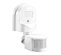 Sensor de movimiento al aire libre, detector infrarrojo ajustable impermeable montado en la pared, ayuda de seguridad funcional, suministro de seguridad práctico, para patio, garaje, puerta, pasillo