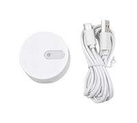 Sensor de movimiento ES1 para automatización del hogar con tecnología de onda milimétrica de 24G, detección de presencia humana, base magnética, rotación de 360°, diseño plegable de 45°, instalación