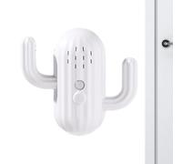 Sensor de movimiento interno, Alarma sensor de movimiento,Reproductor de voz inalámbrico | Recordatorio de seguridad para el hogar con ganchos para cactus, grabadora de voz ajustable de 3 volúmenes