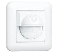 Sensor de movimiento IR 180 UP (Alcance sensor: 8 m, Blanco, Ángulo de detección sensor: 180 °, L x An x Al: 8,1 x 8,1 x 5,7 cm)