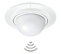 Steinel Sensor de movimiento empotrable IS 360-1 Blanco 360° 4 m 1000 W Compatible LED