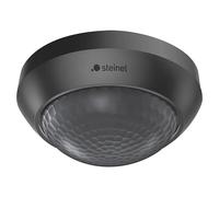 Sensor de movimiento IS 360-3 (Alcance sensor: 12 m, Negro, Ángulo de detección sensor: 360 °)