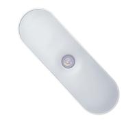 Sensor de movimiento LED con detección de movimiento, mini luz nocturna LED blanca cálida con detección de gran angular de 120 grados para pasillo, escaleras