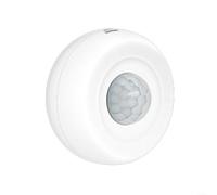 Sensor de movimiento PIR inteligente WiFi para Tuya con rango de detección de 360 grados, control de aplicación móvil, detector inalámbrico de cuerpo humano, alertas en tiempo real, sistema de