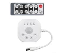 Sensor de movimiento Pir LED regulador de intensidad para tiras monocromáticas con control remoto ajustable 15-120s temporizador de retardo automático encendido apagado para pasillo luz de armario