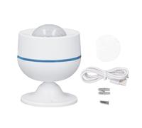 Sensor de Movimiento PIR Sensor infrarrojo del Cuerpo Humano Recargable del de Control del Smart Home USB (Estándar de la UE 868,4 MHz)