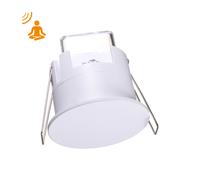 Sensor de movimiento por microondas de presencia real, blanco ip65, c/