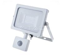 Sensor de movimiento PROYECTOR CHIP SAMSUNG 20W EN ALUMINIO BLANCO COLOR COLOR 6