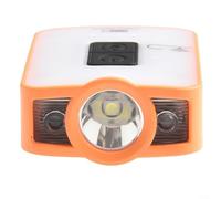 Sensor de movimiento recargable Cap Light con clip, 3 modos LED faro para camping, pesca, correr, manos infrarrojas, sombrero, lámpara negra (naranja)