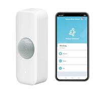 Sensor de movimiento Smart, sensor de movimiento infrarrojo para sistema de alarma, detector de sensor con monitor remoto de la app, notificación de alerta, compatible Alexa. Requiere hub ZigBee. 1PCS