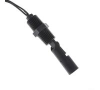 Sensor de nivel de agua horizontal PP Interruptor de flotador de montaje lateral para tanque de piscina Detección de nivel de líquido con conmutación de bajo voltaje y alto voltaje (A)