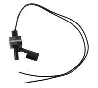 Sensor de nivel de agua horizontal PP Interruptor de flotador de montaje lateral para tanque de piscina Detección de nivel de líquido con conmutación de bajo voltaje y alto voltaje (C)