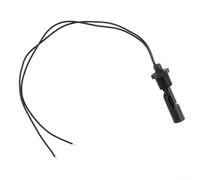Sensor de nivel de agua horizontal PP Interruptor de flotador de montaje lateral para tanque de piscina Detección de nivel de líquido con conmutación de bajo voltaje y alto voltaje (B)