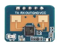 Sensor de onda milimétrica de micromovimiento humano LD2410C y radar de frecuencia de 24 GHz, modulación de frecuencia, módulo de sensor de radar de forma de onda continua (FMCW)