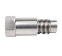 Sensor de oxígeno para automóvil M18x1.5 con catalizador, Adaptador de Filtro de Acero Inoxidable, Conector Universal para Sensor de oxígeno