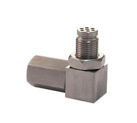 Sensor De Oxígeno Para Motores Espaciador Universal Para Sensor De Oxígeno O2 De Coche Adaptador De Luz Motor Tapón Convertidor Catalítico Fijación Hierro Niquelado(A)