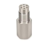 Sensor de oxígeno recto Universal acero inoxidable plateado M18 * 1,5 con A para Mini catalizador Sensor oxígeno