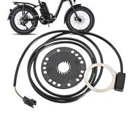 Sensor de pedal de bicicleta - Sensor de manivela magnética inteligente, juego de detectores de movimiento compacto | Cadence Assistant, equipo de ciclismo impermeable, herramienta de cubo de tr