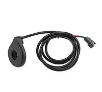 Sensor de Pedal para Bicicleta Eléctrica, Asistente con 12 Imanes y Sensor de Velocidad Integrado, Accesorio de Detección Precisa para Ciclistas Urbanos Deportistas y Comuneros