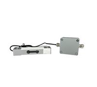 Sensor de pesaje de punto único, celda de carga y amplificador transmisor de voltaje de corriente for básculas informáticas electrónicas(Range 0-30kg 0-10V)
