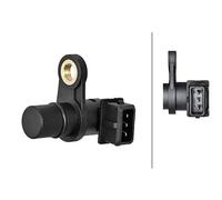 Hella Sensor de posición del árbol de levas 6PU 009 168-371 3 polos con junta tórica