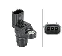 HELLA 6PU 013 122-551 Sensor, posición arbol de levas - 3polos - con junta anular