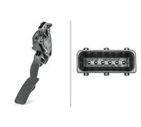 Sensor Posición Pedal Acelerador Schaltgetriebe 6 Velocidades 6 Pines HELLA
