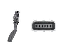 HELLA 6PV 009 765-711 Sensor, posición pedal