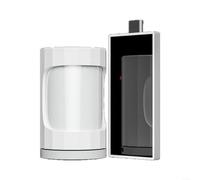 Sensor de presencia humana ES5 con detección de infrarrojos y luz, sensor inteligente BLE para sistema MI, ajustable 0-1000 lux (sensor + panel solar)