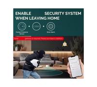 Sensor de Presencia Humana Tuya ZigBee 3.0, Sensor de Detección de Ondas de para Seguridad del Hogar, Sensor Inteligente de Existencia de Cuerpo