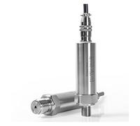 Sensor de presión de aceite for tubo de tanque, transmisor de presión de entrada de 0-60 MPa, 4-20 mA, 0-10 V, RS485 G1/4, manómetro pequeño(1-10v Output,0-0.4Mpa)