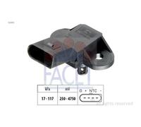 FACET Sensor, presión colector de admisión para VOLKSWAGEN: New Beetle, Golf, Polo, Lupo, Passat, Touran, Eos, Caddy, Vento, Jetta (Ref: 10.3072)