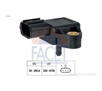 Sensor De Presión De Aire Adaptación A La Altura Facet 10.3262 para Citroën Fiat