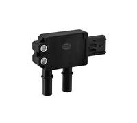 Sensor De Presión De Gases De Escape Atornillado 4 Pines HELLA Para u.a. DAF CF